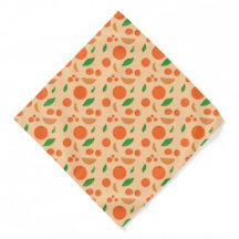 Orange Dog Bandana