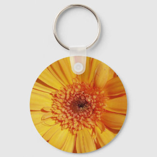 Orange Gerbera Chaveiro