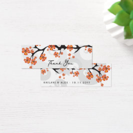 Orange Hibiscus suga marcas de presentes tropicais