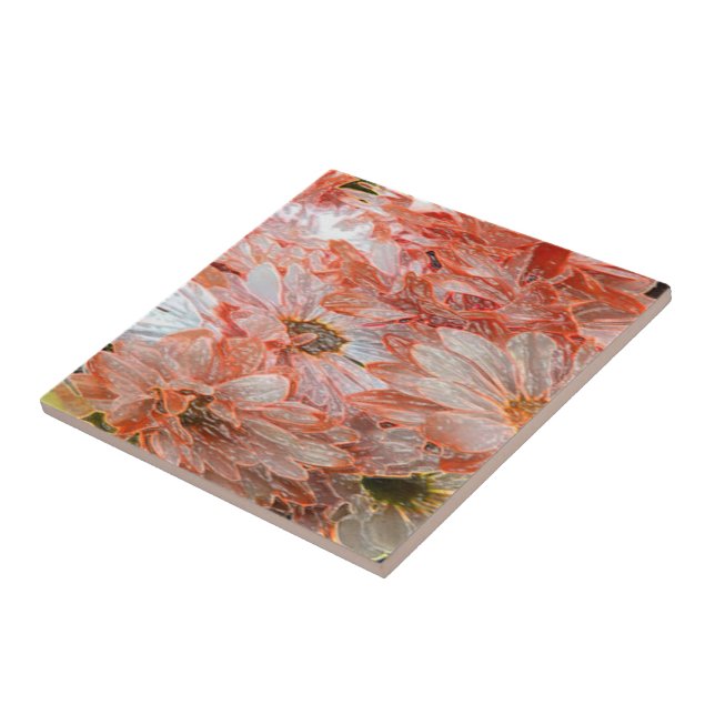 Orange Love - Azulejo cerâmico (Lateral)