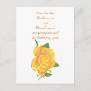 Orange Rose, Salve a data, cartões postais de casa