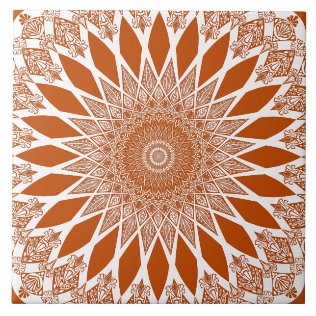 Orange Squirrel Tristyns Mandala (Frente)