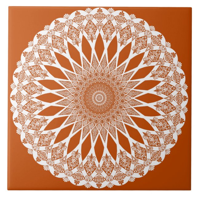 Orange Squirrel Tristyns Mandala (Frente)