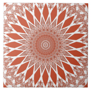 Orange Terracotta Tristyns Mandala