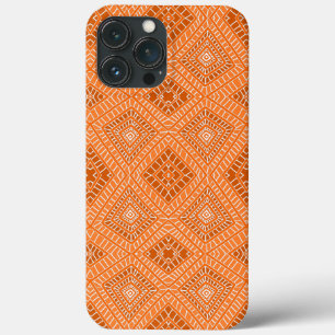 orange Tribal Diamantes Africano