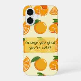 Orange you glad you're cute? orange patterns