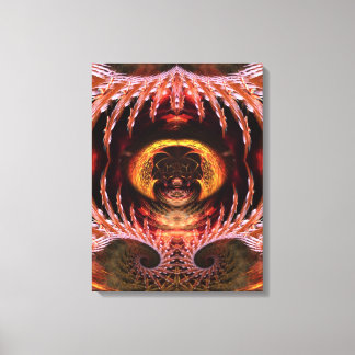 Orb Spirit Tree Fractal Art Fantasy Canvas