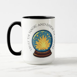 Orbe de Vidente Caneca de Café de Halloween