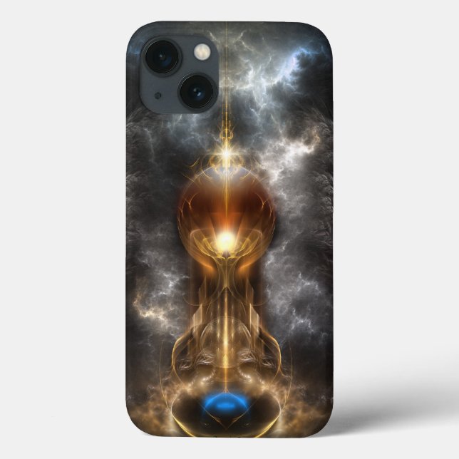 Órbita De Arte Fractal Leve Mal Há Caso (Verso)