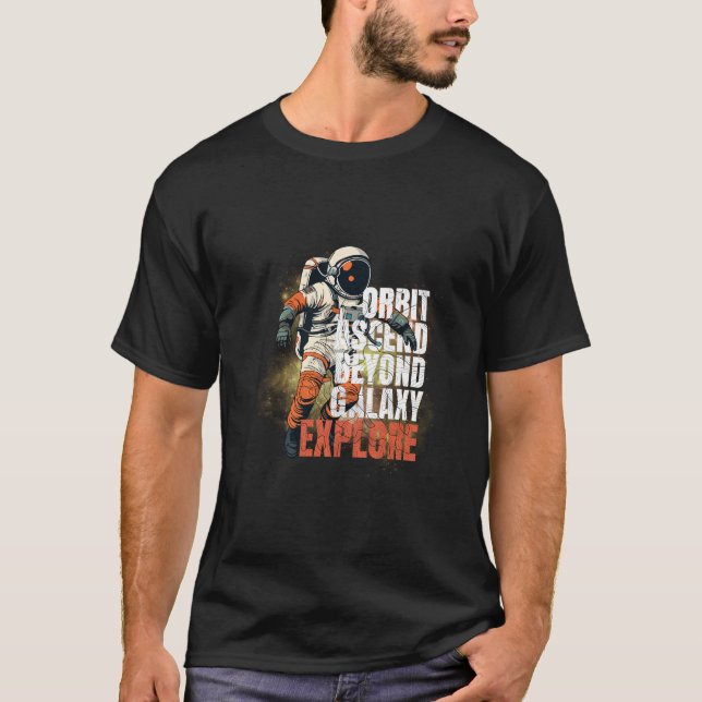 Órbita Está Além da Gravidade – Camiseta de Arte E (Frente)