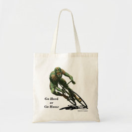 Orc Cyclist Bike Racing Fantasy Art Budget Bolsa