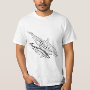 Orca E Camisas De Coloração De Bebês
