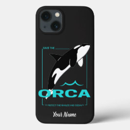Orca Killer Whale para uma garota que ama Orcas
