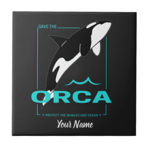 Orca Killer Whale para uma garota que ama Orcas