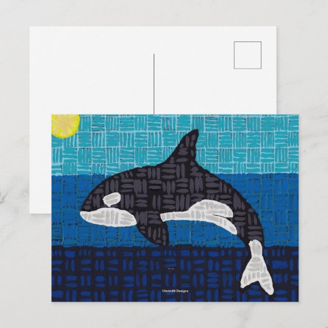 Orca (single) - Cartão Postal (Frente/Verso)