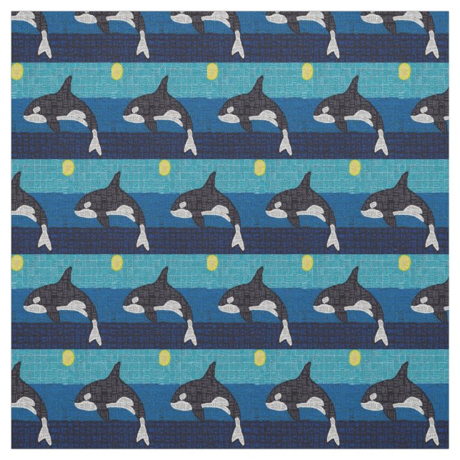 Orca - Tecido de Algodão Sarja (Modelo)