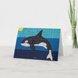 Orca (único) - Cartão de Boas Festas