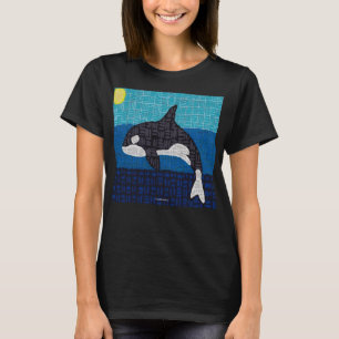 Orca (vívida) - Camiseta Básica Feminina