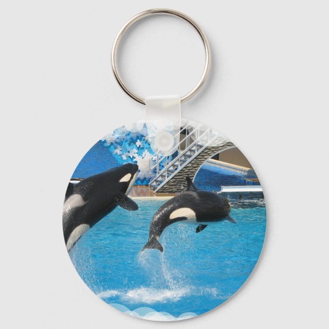 Orca Whales Chaveiro (Frente)