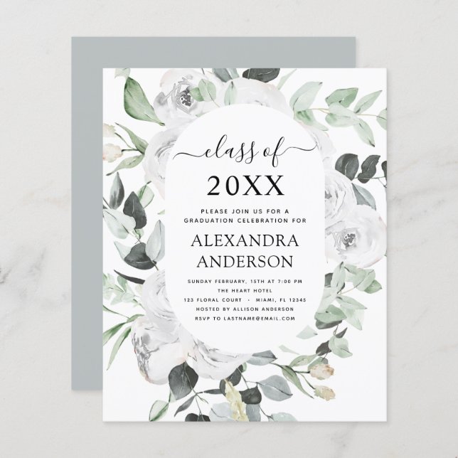 Orçamento 2022 Rosas para Graduação Eucalyptus (Frente/Verso)