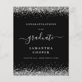 Orçamento 2024 Formando Anúncio Preto de Lata-Lata