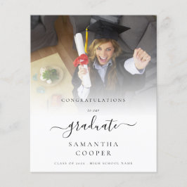 Orçamento 2024 Parabéns Formando Anúncio de Foto