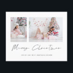 Orçamento 2025 Calendário 2 Foto Feliz Natal<br><div class="desc">Orçamento 2025 Calendário 2 Foto Feliz Natal. Um preço orçamentário menor 4, 5 x 5, 6 "alternativo em 110 lb, semelhante em espessura a um cartão postal. Há um por folha. Basta substituir as duas fotos de exemplo por suas próprias e personalizar com suas saudações e nomes na parte inferior....</div>