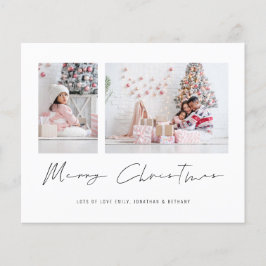 Orçamento 2026 Calendário 2 Foto Feliz Natal