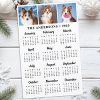Orçamento 2026 Pet Photo Dog 12 Meses Calendário