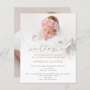 Orçamento 2 Fotos Sobreposição de Boas-vindas Dour