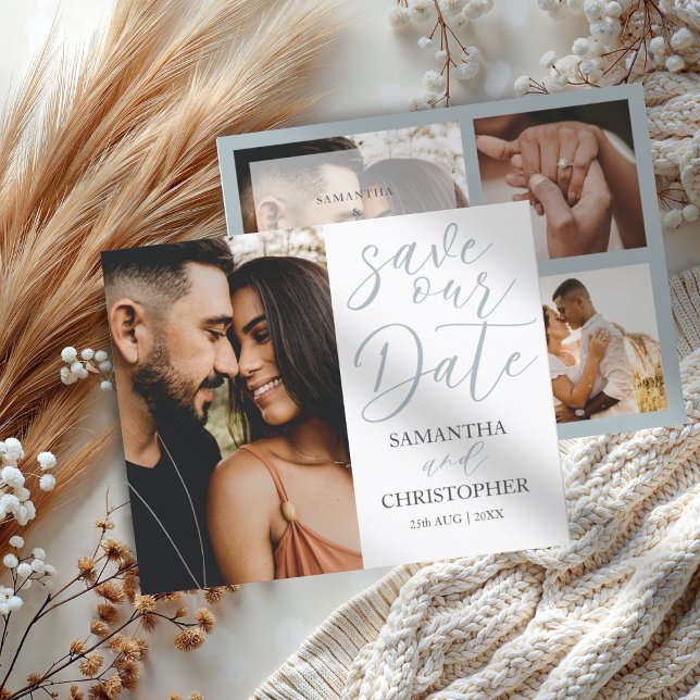 Orçamento 3 Foto para Salvar nossa Data Anúncio de (Criador carregado)