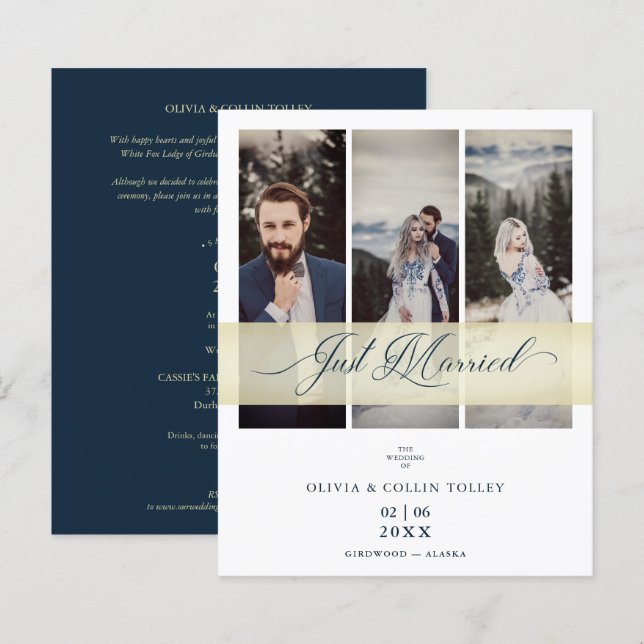 Orçamento 3 Fotografias Recem casados Mão Letterad (Frente/Verso)