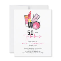 Orçamento 50 e Fabuloso 50º aniversário Cosméticos