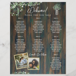 ORÇAMENTO 7 Mesa Gipsófila Rústica FOTO Assentos