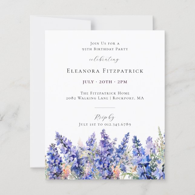 ORÇAMENTO 95º Aniversário do mês de julho (Frente)