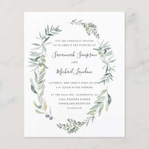 ORÇAMENTO - Adorável Casamento de Olive e Folhas