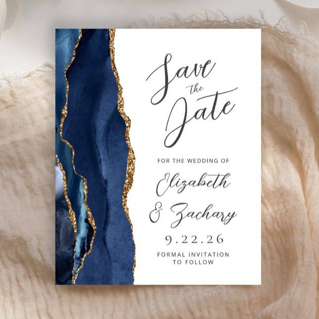 Orçamento Ágata Azul Marinho Dourado Script Salve  (Criador carregado)