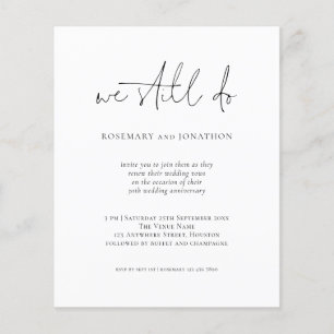 Orçamento Ainda Fazemos Script Vow Renewitation