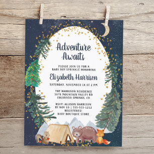 Orçamento Animais da Floresta Noturna Céu Bebê Spr