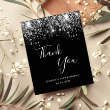 Orçamento Aniversário obrigado de relva negra