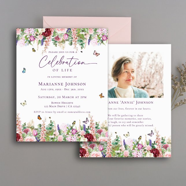 Orçamento Borboletas Florais Celebração da Vida (Criador carregado)