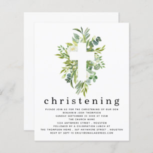 Orçamento Botânico Folhas Cruzadas Convite