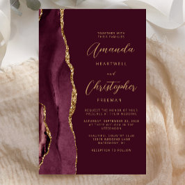 Orçamento Burgundy Gold Ágata Casamento