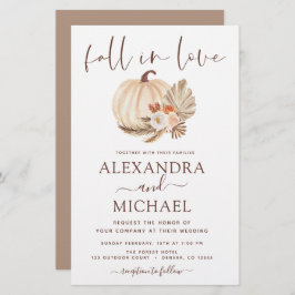 Orçamento Cai no Amor Casamento Pampas Grass Pumpk