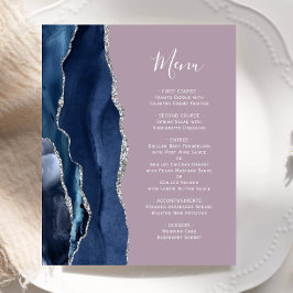 Orçamento Cardápio de Casamento Azul Naval Ágata P