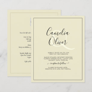 ORÇAMENTO Casamento Ampersand Preto e Branco Tudo-
