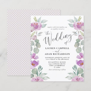 Orçamento Casamento Rosa Eucalipto Aquarela