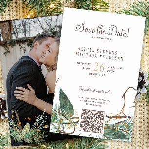 Orçamento código QR floresta FOTO casamento salvar