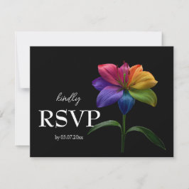 🌈 Orçamento Com RSVP Technicolor Love Menu