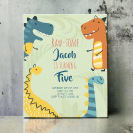 Orçamento, Convite de Aniversário para Dinossauros